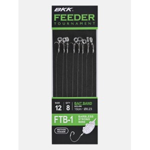 BKK FEEDER TOURNAMENT  FTB-1 BAIT BAND RIGS  BARBLES