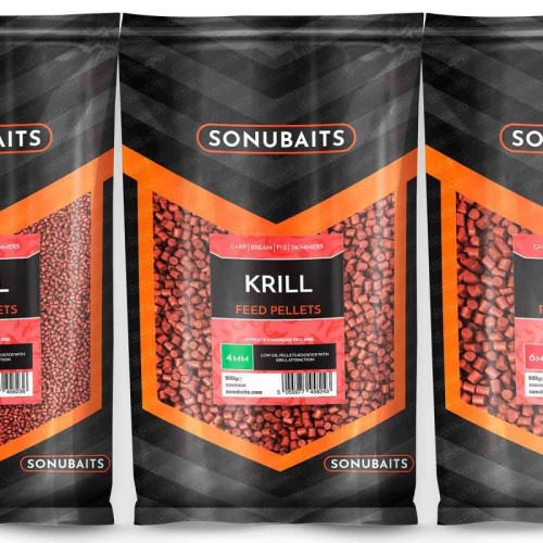 SONUBAITS PELLET FEED KRILL 2 MM