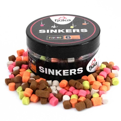 FJUKA SINKERS FLUORO HOOKBAIT PELLETS  50 GR