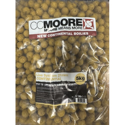 CCMOORE CONTINENTAL BOILES LIVE SYSTEM 5 KG.
