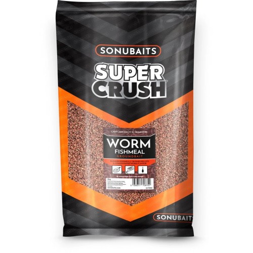 SONUBAITS SUPER CRUSH WORM FISHMEAL 2 KG