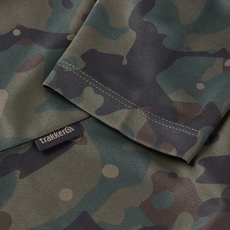 TRAKKER CAMO UV HOODED SHIRT