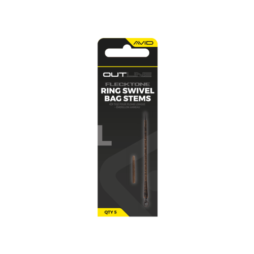AVID CARP OUTLINE FLECKTONE LONG BAG STEM RING...
