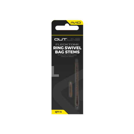 AVID CARP OUTLINE FLECKTONE LONG BAG STEM RING SWIVEL