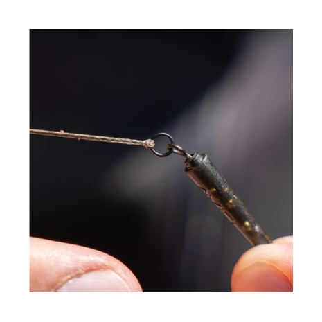 AVID CARP OUTLINE FLECKTONE LONG BAG STEM RING SWIVEL