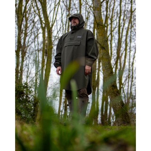 FOX KHAKI PONCHO