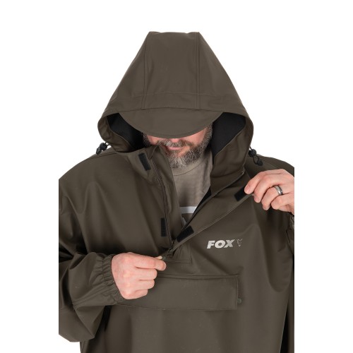 FOX KHAKI PONCHO