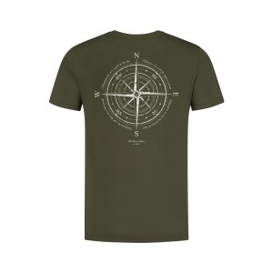 KORDA COMPASS TEE DARK OLIVE