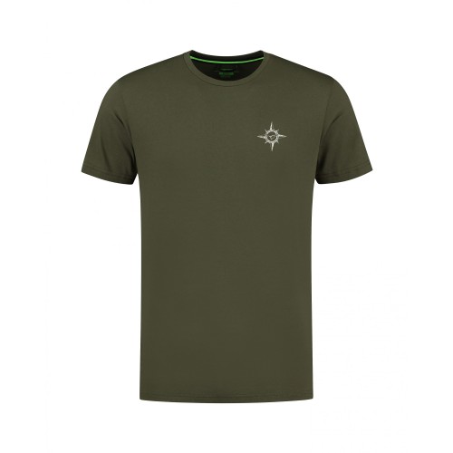 KORDA COMPASS TEE DARK OLIVE