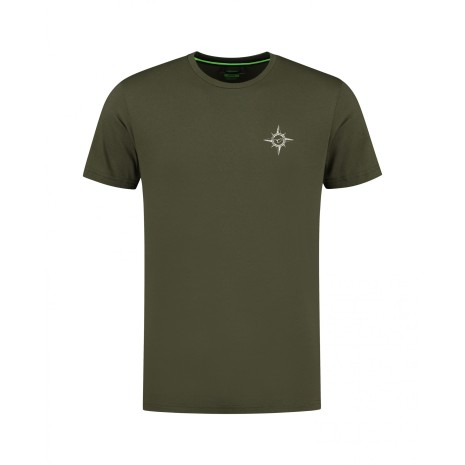 KORDA COMPASS TEE DARK OLIVE