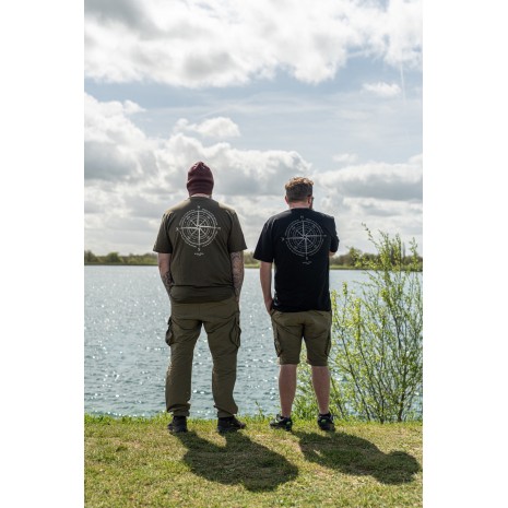 KORDA COMPASS TEE DARK OLIVE