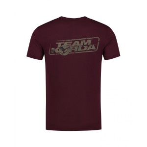 KORDA TK DIGI KAMO TEE BURGUNDY