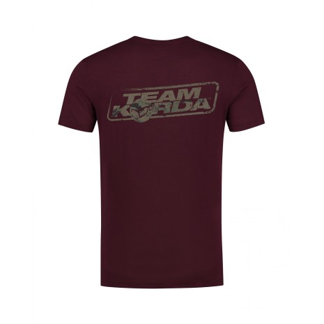 KORDA TK DIGI KAMO TEE BURGUNDY