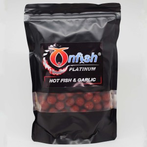 ONFISH PLATINUM BOILES HOT FISH & GARLIC 900 GR