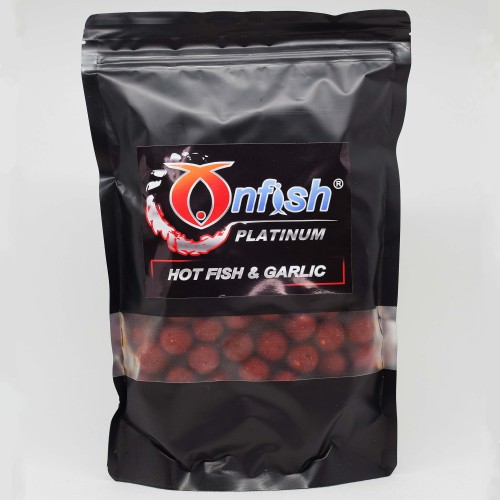 ONFISH PLATINUM BOILES HOT FISH & GARLIC 900 GR