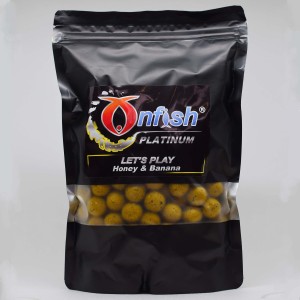 ONFISH PLATINUM BOILES LET'S PLAY MIELE BANANA 900 GR
