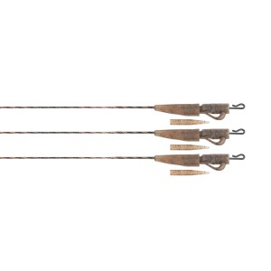 FOX EDGES CAMO SUBMERGE LEAD CLIP LEADERS 3 PZ. 40 LB.
