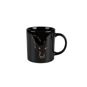 FOX BLACK & CAMO HEAD CERAMIC MUG