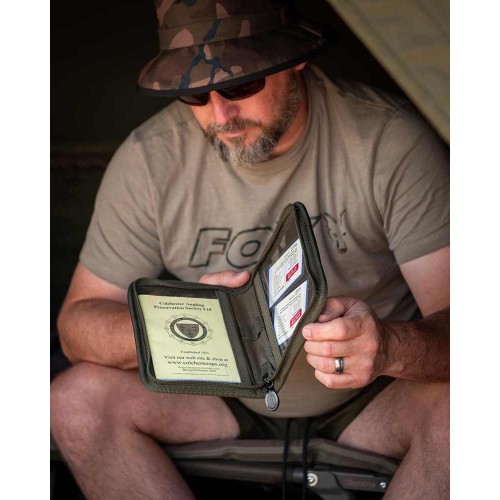 FOX CAMOLITE LICENSE WALLET