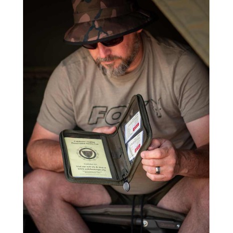 FOX CAMOLITE LICENSE WALLET