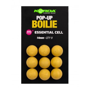 KORDA PLASTIC POP-UP BOILIE ESSENTIAL CELL 14 MM.