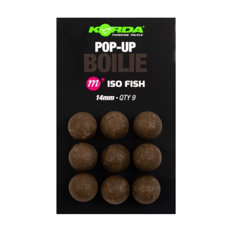 KORDA PLASTIC POP-UP BOILIE ISO FISH 14 MM.
