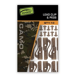 FOX EDGES CAMO LEAD CLIPS + PEGS