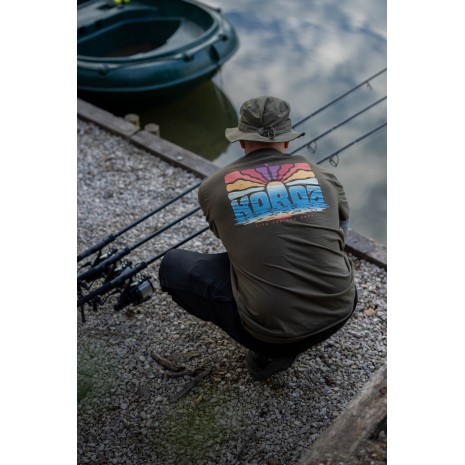 KORDA DAWN VIBES TEE DARK OLIVE