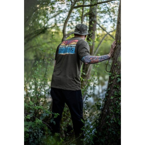 KORDA DAWN VIBES TEE DARK OLIVE