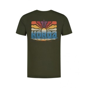 KORDA DAWN VIBES TEE DARK OLIVE