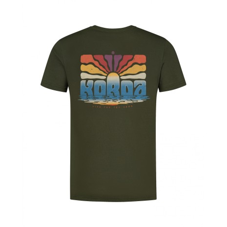 KORDA DAWN VIBES TEE DARK OLIVE