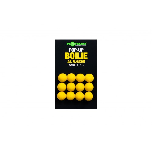 KORDA PLASTIC POP-UP BOILIE IB YELLOW