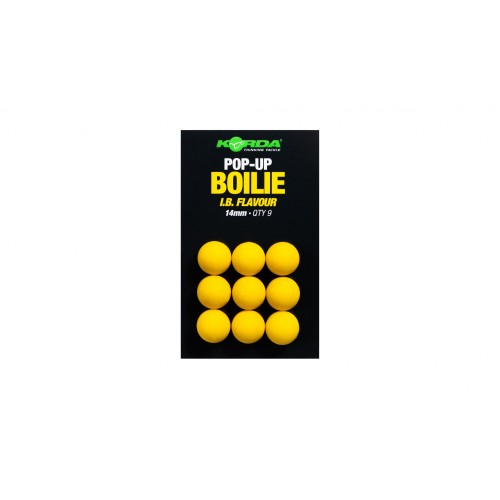 KORDA PLASTIC POP-UP BOILIE IB YELLOW