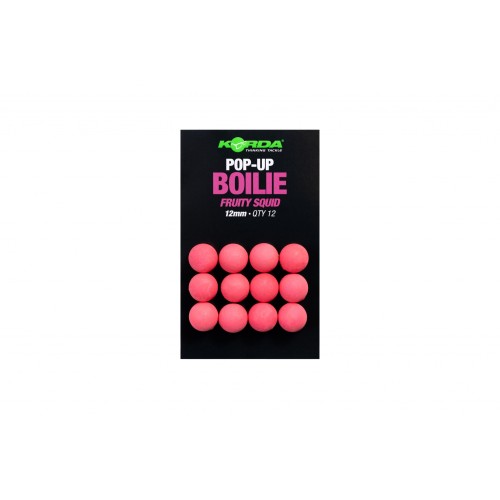 KORDA PLASTIC POP-UP BOILIE FRUITY SQUID PINK