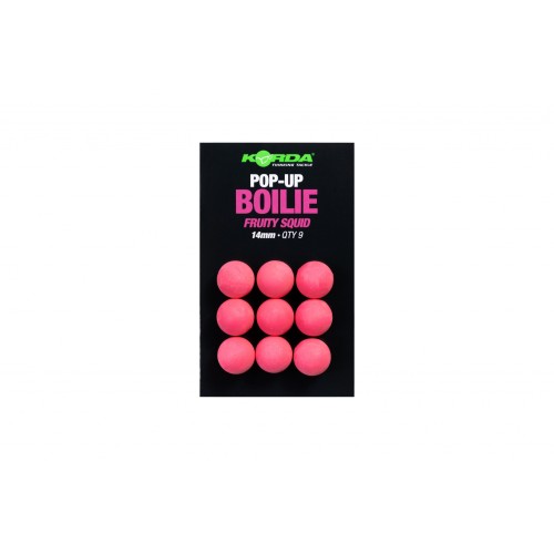 KORDA PLASTIC POP-UP BOILIE FRUITY SQUID PINK