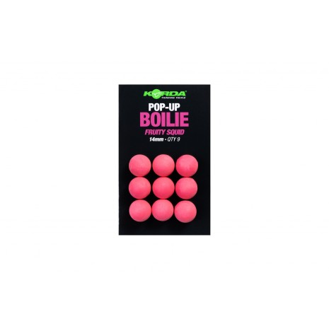 KORDA PLASTIC POP-UP BOILIE FRUITY SQUID PINK